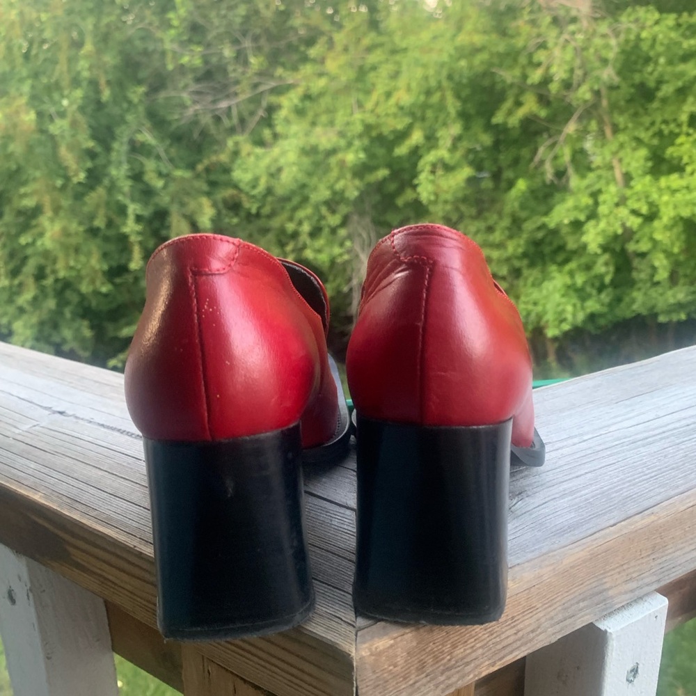 BRONIX vintage heeled loafers - Picture 2 of 11